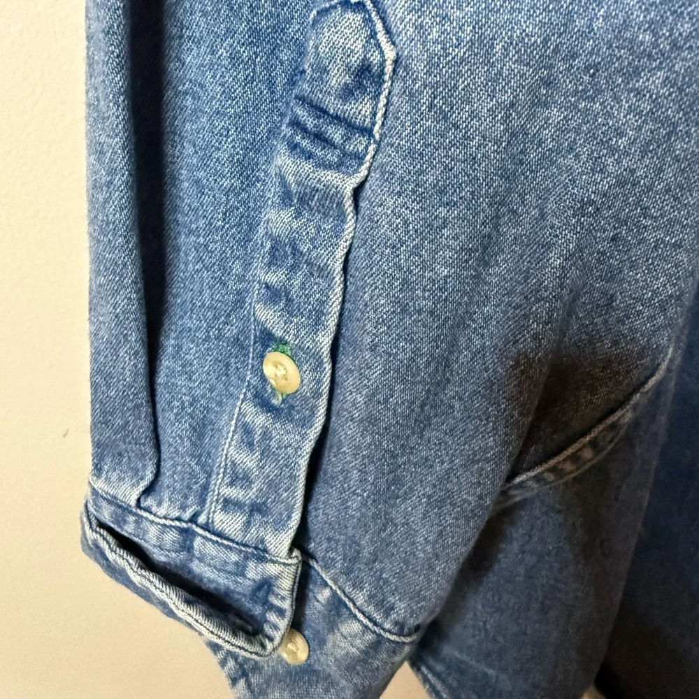 Tommy Hilfiger Light Blue Denim Shirt - Picture 5 of 5